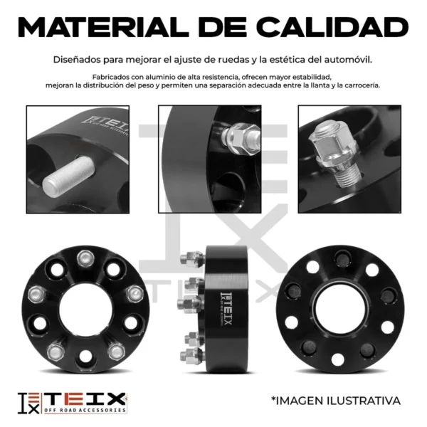 6_46f620e3-d795-4708-b919-3e37028248c9 KIT ESPACIADORES 2" 6/139 FORD RANGER 2013 A 2026