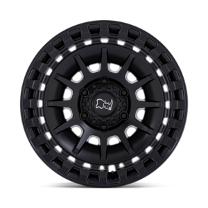 AROS BLACK RHINO BARRAGE 17X8.5 6X139.7 ET -10 NEGRO MATE
