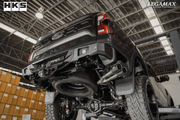 LINEA DE ESCAPE HKS LEGAMAX DUAL FORD RANGER 2023-2026